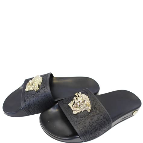 girls versace slides|versace baroque medusa slide.